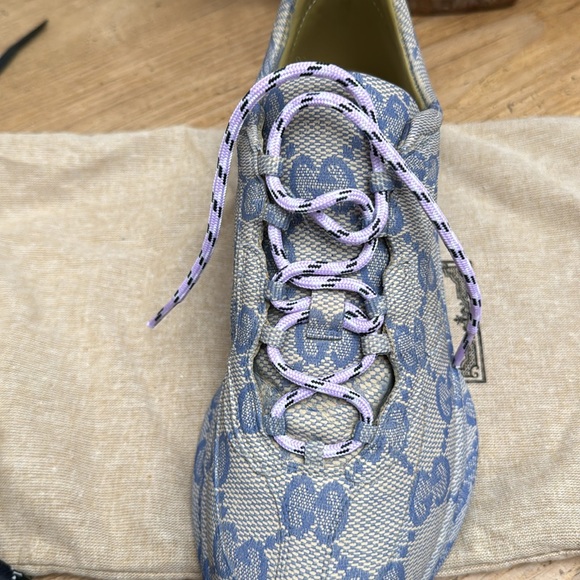 Gucci women sneakers size 7 with box and dust bags Brand new - Picture 7 of 8